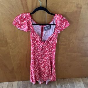 Red reformation sundress size small!
